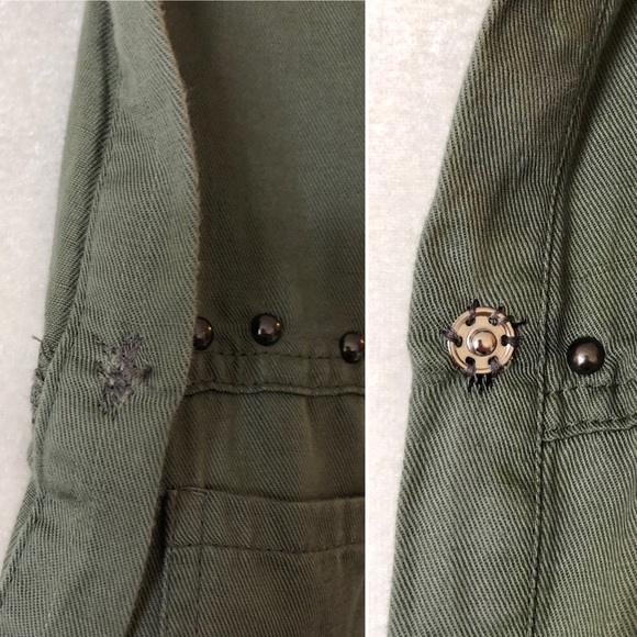 Rails Bowie Studded Dress in Sage - Picture 6 of 7